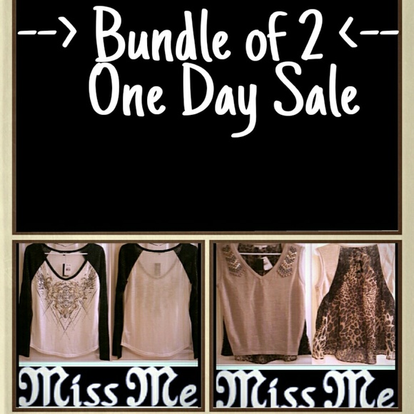 *Bundle* Brandnew Miss Me Tops