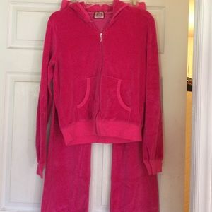 Juicy couture fleece suit