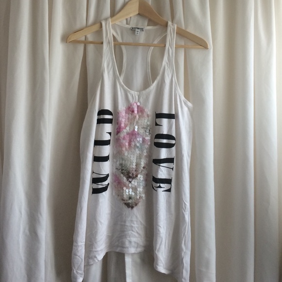 Express Tops - Wild Love Tank Top. Size Small. Express.