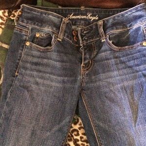 American eagle artist jeans sz 4 short.