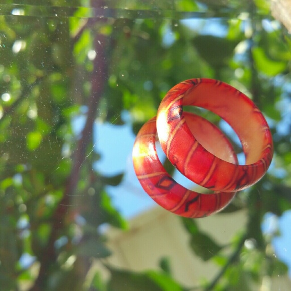 Wooden ring handmade design.