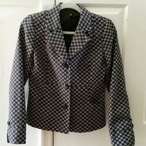 Atelier Classic Black & White Blazer PRICE DROP!