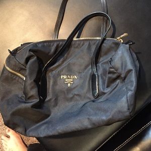 Authentic Black Prada Bag