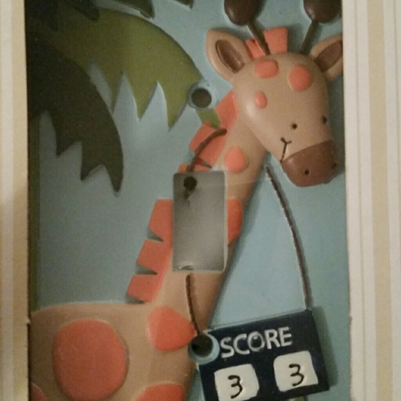 Jungle themed light switch cover