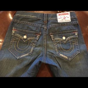 True Religion dark wash jeans