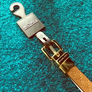 MK😻tan reversible belt