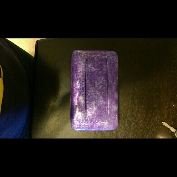 Purple wallet