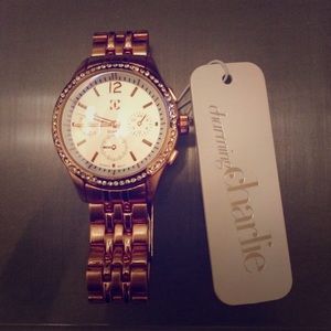 Charming Charlie Rosegold Watch