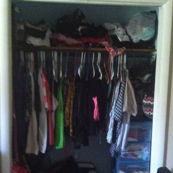 Clean out closet!