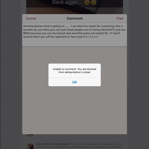 🚫SCAMMER ALERT!!!!🚫 HER NEW ACCOUNT:BUTTERFLY165 - Picture 3 of 4