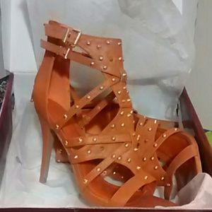 Burnt orange heels