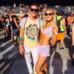 Everland clothing tiedye cami set