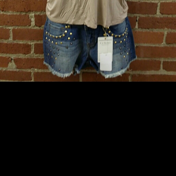 Studded shorts