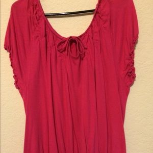 Lane Bryant Pink Summer Tee. Size 22