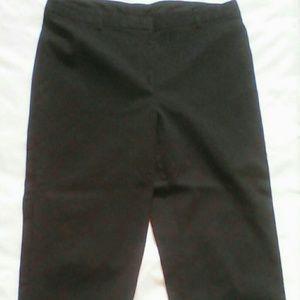 Express stretch straight leg capris