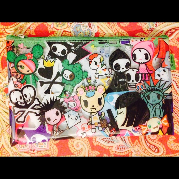 Tokidoki Plastic Makeup Bag