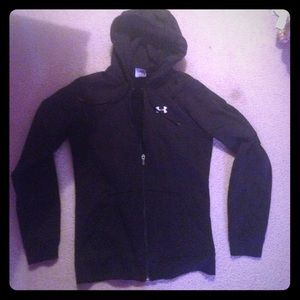 Fleece lined full zip up  sweatshirt