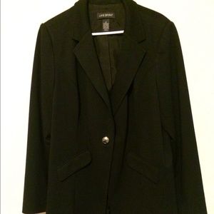 Lane Bryant Lined Black Blazer Size 22
