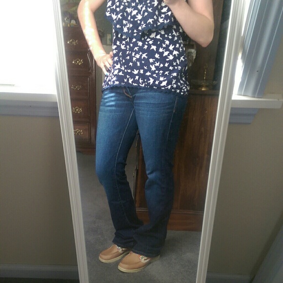 Dark wash jeans