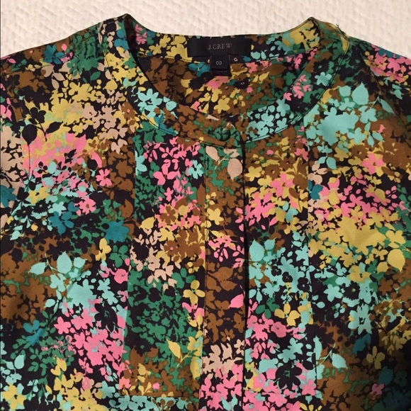 J. Crew silk collection blouse