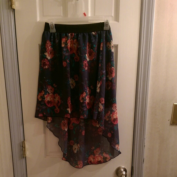 High low skirt