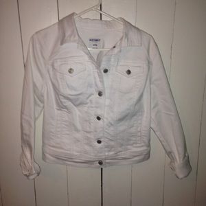 White Denim Jacket