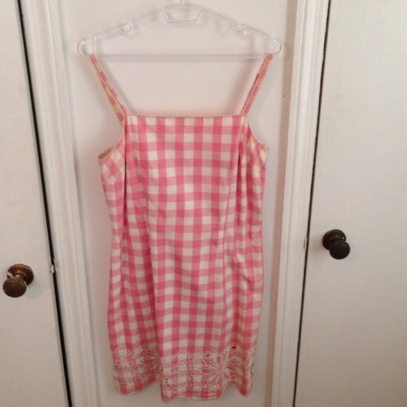 Pink Gingham Lilly Pulitzer Dress