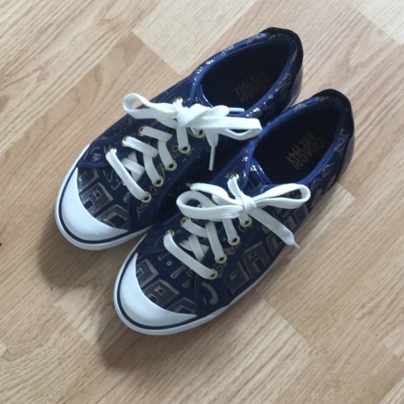 🌟COACH POPPY NAVY BLUE SNEAKER🌟