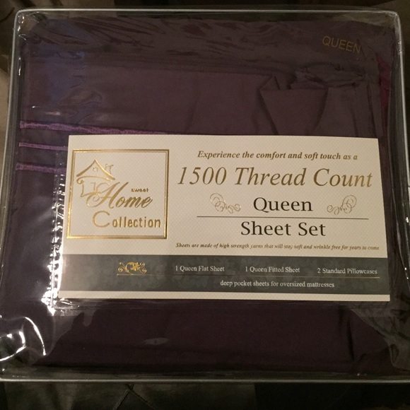 Purple sheets