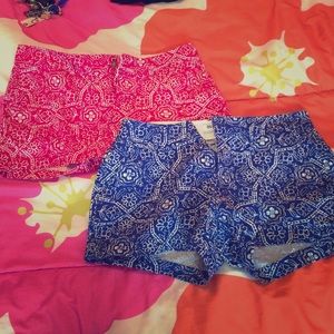 Old Navy flowered printed designed shorts