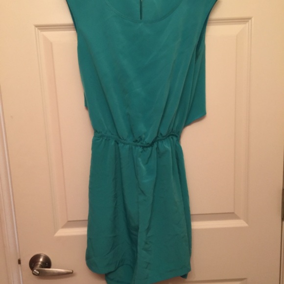 Cute turquoise romper