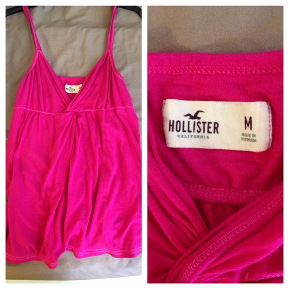 Pink Hollister shirt - Picture 1 of 1