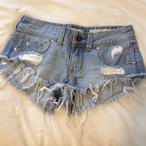 Denim shorts from Pacsun