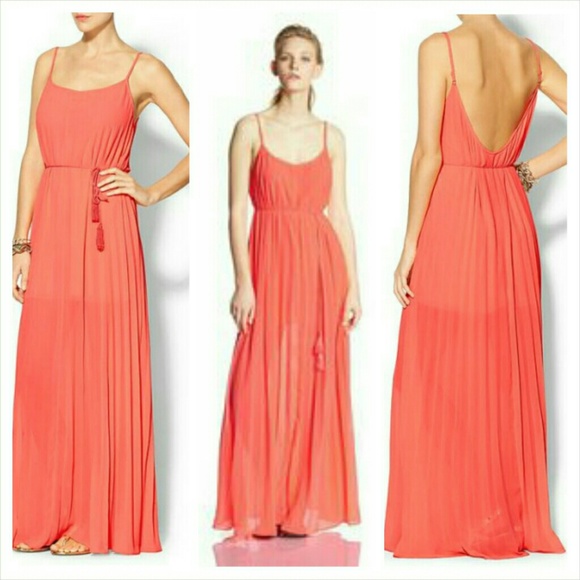 Ark & Co Dresses & Skirts - Ark & Co Coral Pink Maxi