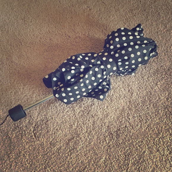 Polka dot compact umbrella - Picture 1 of 1