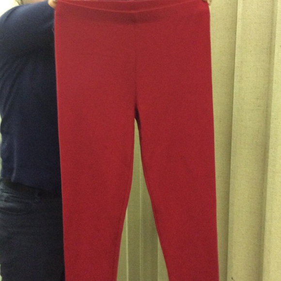 Red Leggings - Picture 1 of 1