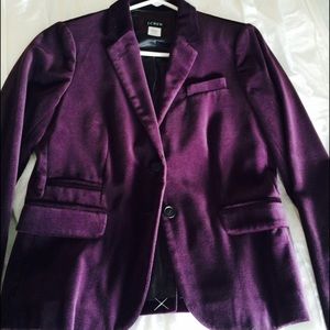 J. Crew Velvet Blazer