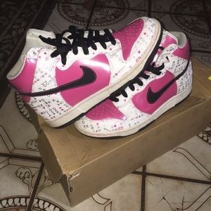 Nike Dunk High top sneakers