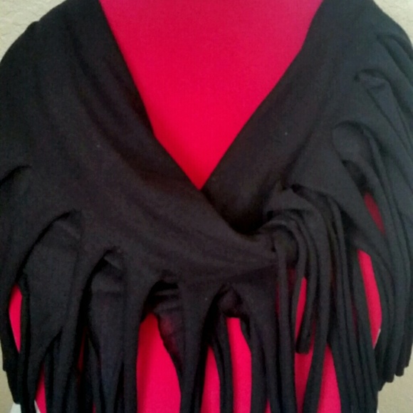 NWT BEBE BLACK SCARF!