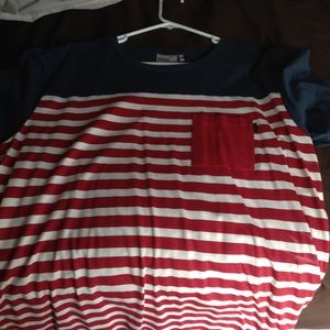 WESC Short sleeve America shirt mens