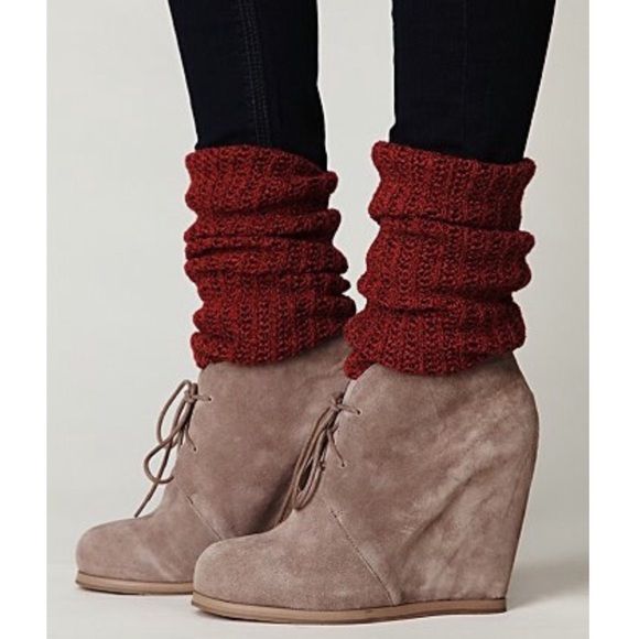 Dolce Vita Suede Wedge Ankle Boots