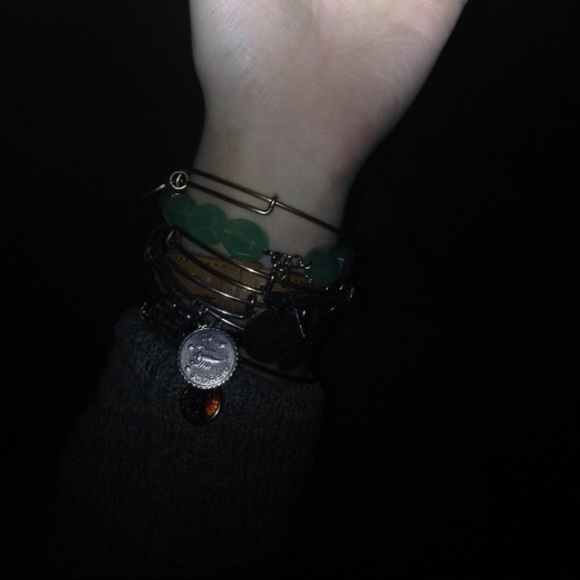 Alex and Ani Scorpio bracelet.