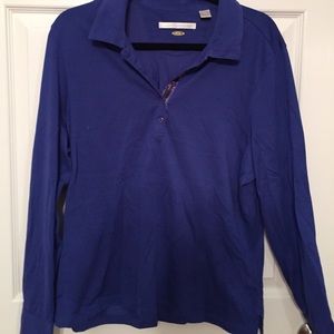 XL Greg Norman royal blue long sleeve