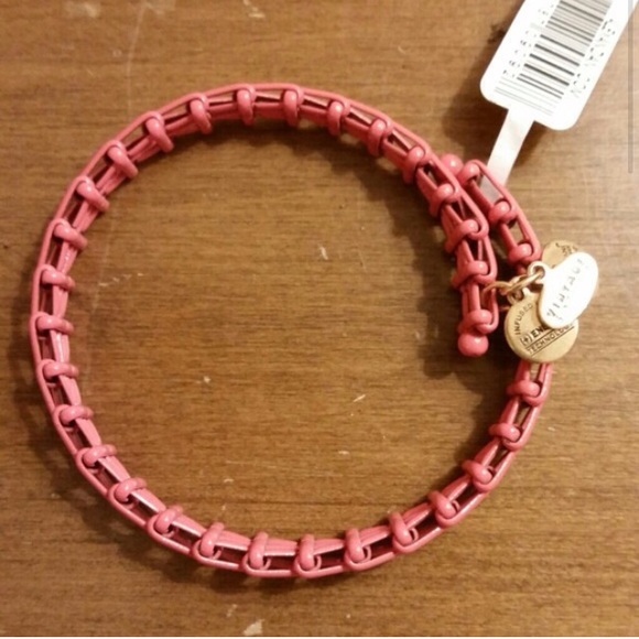 Alex and Ani '66 wrap pink