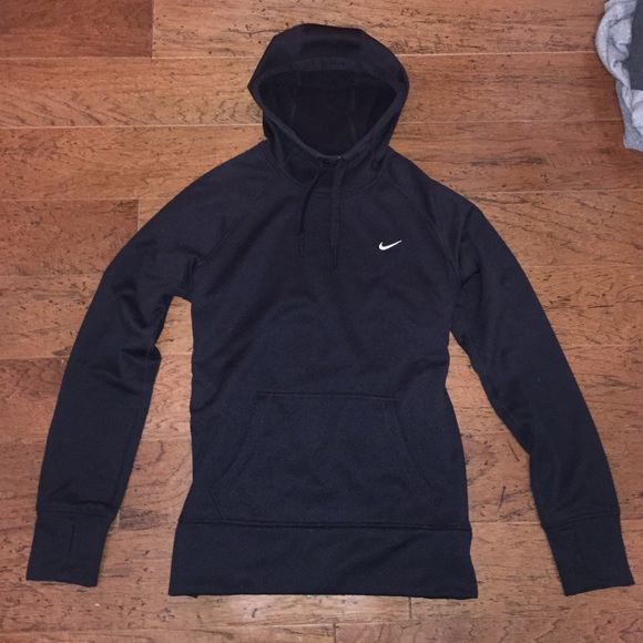black Nike sweatshirt