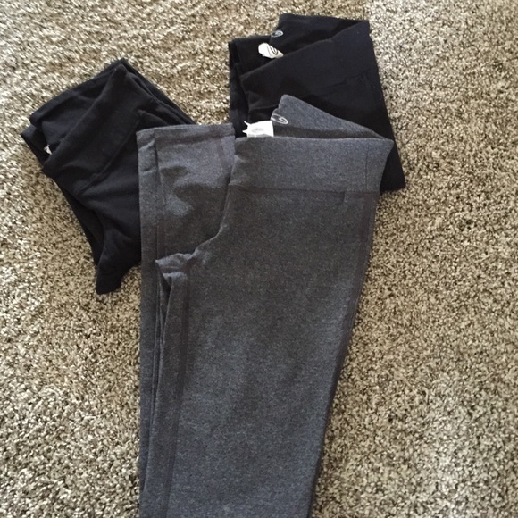 Champion Pants - Three workout pants by champion 2 black 1 grey