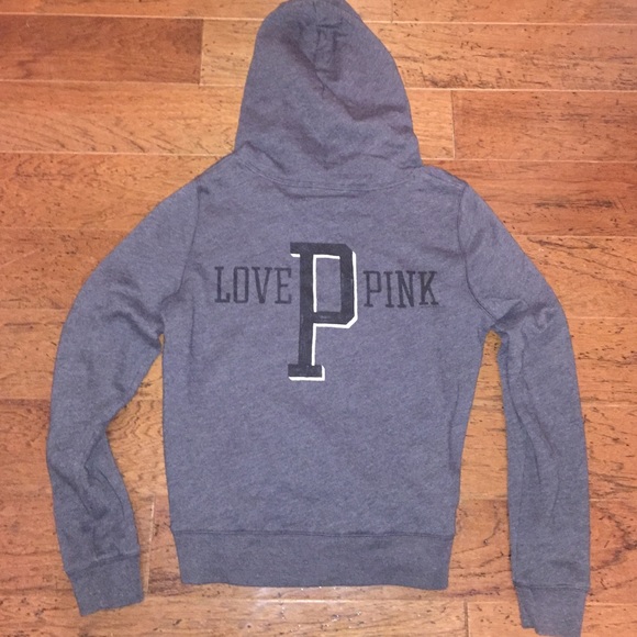 grey PINK sweatshirt