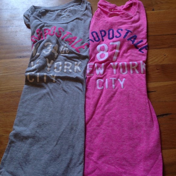 Two Aeropostale shirts