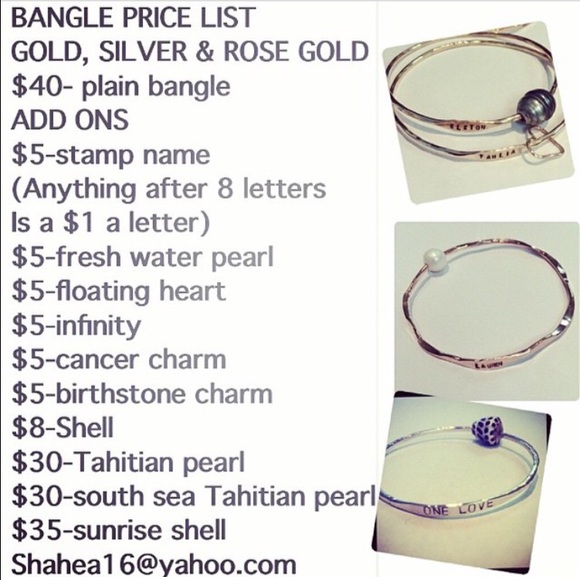 Customized bangles - Picture 1 of 4