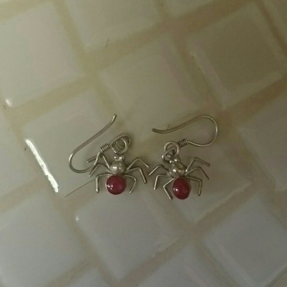 Spider earrings